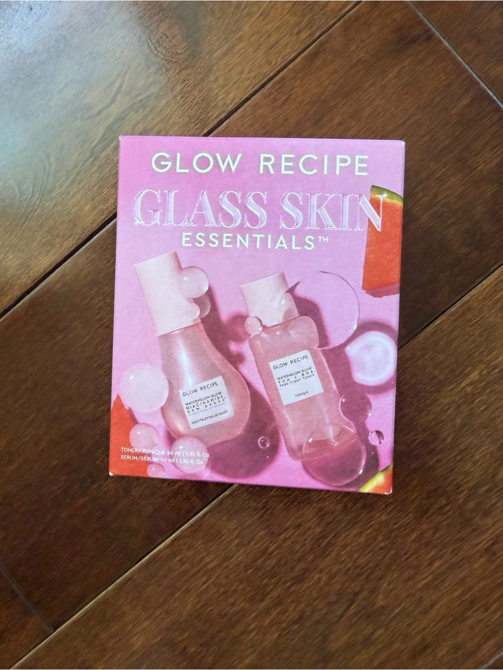Brand new Glow Recipe Glass Skin Essentials Gift Set